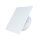 Тонкий бесшумный, вытяжной вентилятор для ванной Mmotors ММР 100 пластик прямой белый матовый - Тонкий бесшумный, вытяжной вентилятор для ванной Mmotors ММР 100 пластик прямой белый матовый
