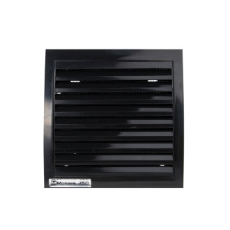 Сверхтонкий вытяжной вентилятор для ванн Mmotors ММ 100 квадратный (черный) 