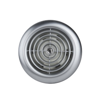 Сверхтонкий вытяжной вентилятор для ванн Mmotors ММ 100 круглый (серый) 