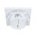 Тонкий бесшумный, вытяжной вентилятор для ванной Mmotors ММР 100 стекло белый матовый - Тонкий бесшумный, вытяжной вентилятор для ванной Mmotors ММР 100 стекло белый матовый