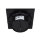 Тонкий бесшумный, вытяжной вентилятор для ванной Mmotors ММР 100 стекло черный матовый - Тонкий бесшумный, вытяжной вентилятор для ванной Mmotors ММР 100 стекло черный матовый