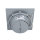 Тонкий бесшумный, вытяжной вентилятор для ванной Mmotors ММР 100 стекло светло серый с каплями - Тонкий бесшумный, вытяжной вентилятор для ванной Mmotors ММР 100 стекло светло серый с каплями