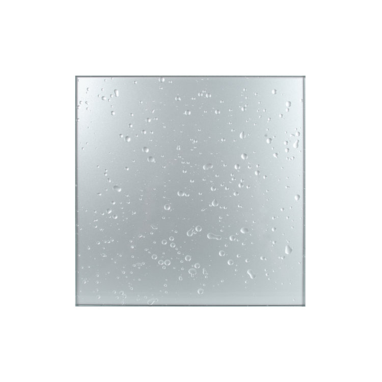 Тонкий бесшумный, вытяжной вентилятор для ванной Mmotors ММР 100 стекло .