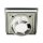 Вытяжной тонкий вентилятор SlimVent МV 100, пластик овал серый матовый - Вытяжной тонкий вентилятор SlimVent МV 100, пластик овал серый матовый