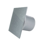 Вентилятор для ванн Mmotors MMP стекло светло серый с каплями