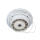 Тонкий бесшумный вытяжной вентилятор для ванной Mmotors ММР 100 пластик круг белый глянец - Тонкий бесшумный вытяжной вентилятор для ванной Mmotors ММР 100 пластик круг белый глянец