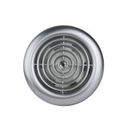 Сверхтонкий вытяжной вентилятор для ванн Mmotors ММ 100 круглый (серый) с обратным клапаном