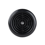 Сверхтонкий вытяжной вентилятор для ванн Mmotors ММ 100 круглый (черный)